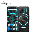 Camera, Charging, Transparent NFC, LED Back Unihertz Design Light, Smartphone, Android 5000 12 108MP mAh Industrial Unlocked Smartphone - with Battery Fast 4G and Colorful (Black) Luna