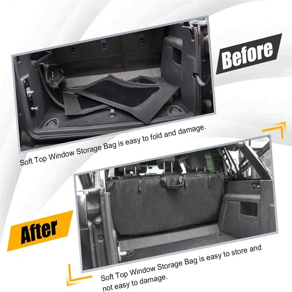 Storage Bag Bronco Window Soft 2021-2023 Top 600D Ford US 4-Door Accessories For