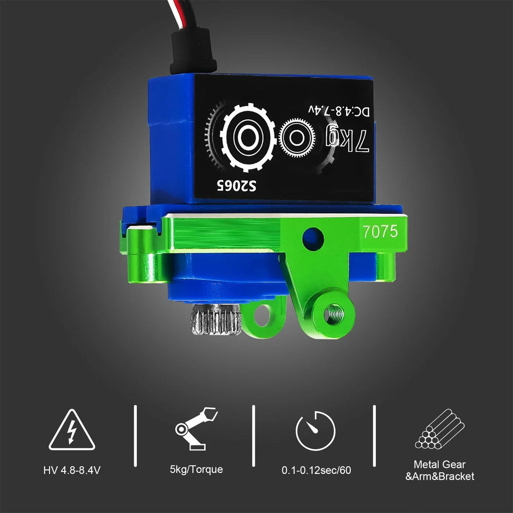 Season Servo Servo TRX4M Clearance Gifts Holiday with and Mount Servo Metal Horn Digital Gear RC 1/18 Upgrade Parts 2023RC Micro for Servo Saving Car