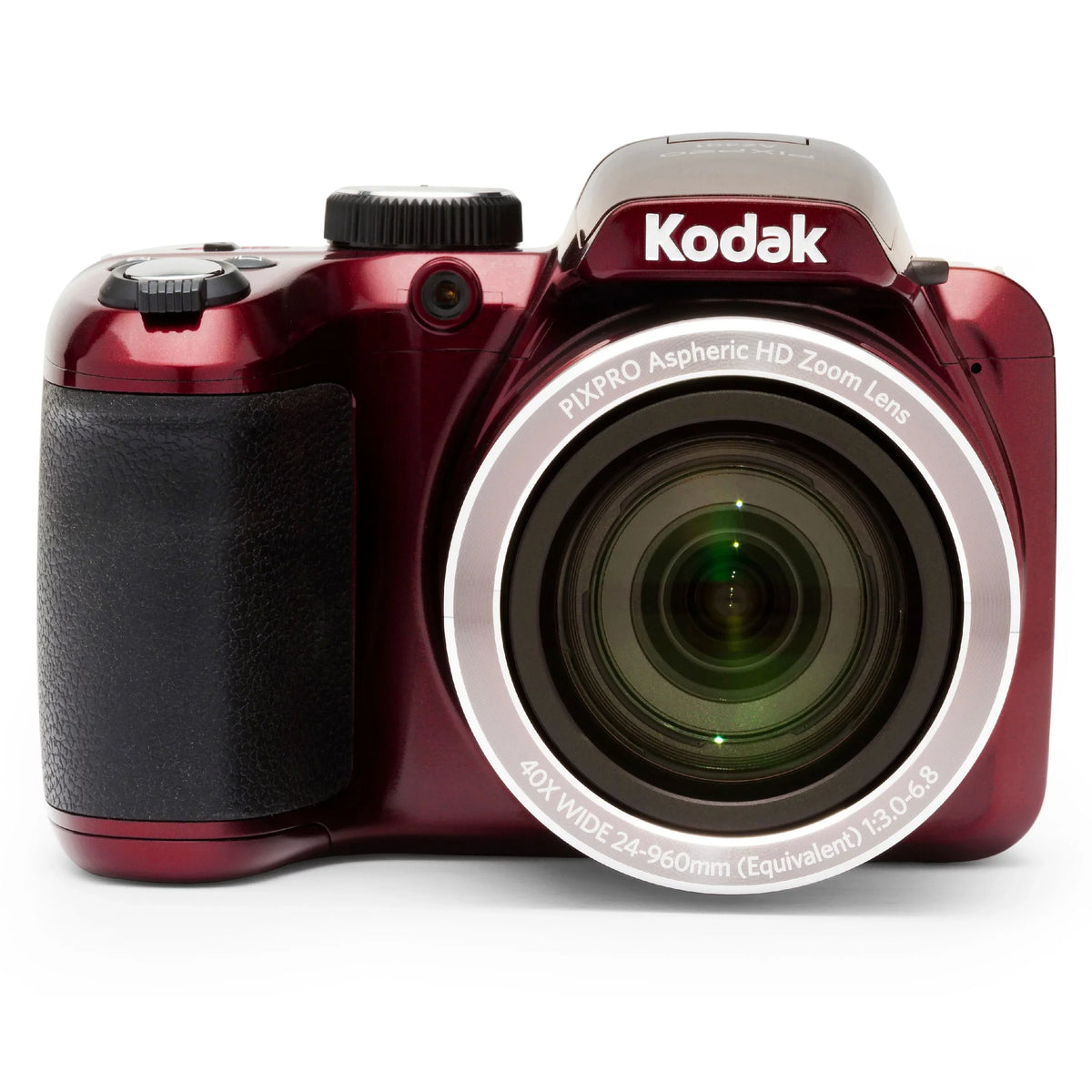 Digital AZ401 HD720p video PIXPRO (Red) KODAK Camera - Bridge 40X 16MP Zoom Optical