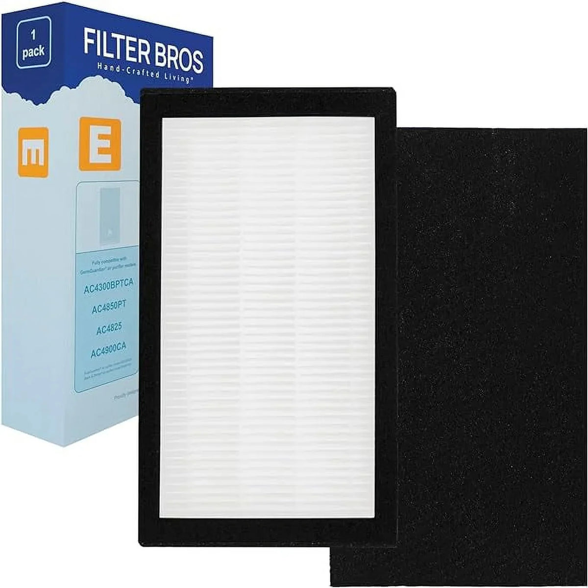 AC4175 E Replacement FLT4100 Filter Bros Fits AC4100 GermGuardian HEPA Filter