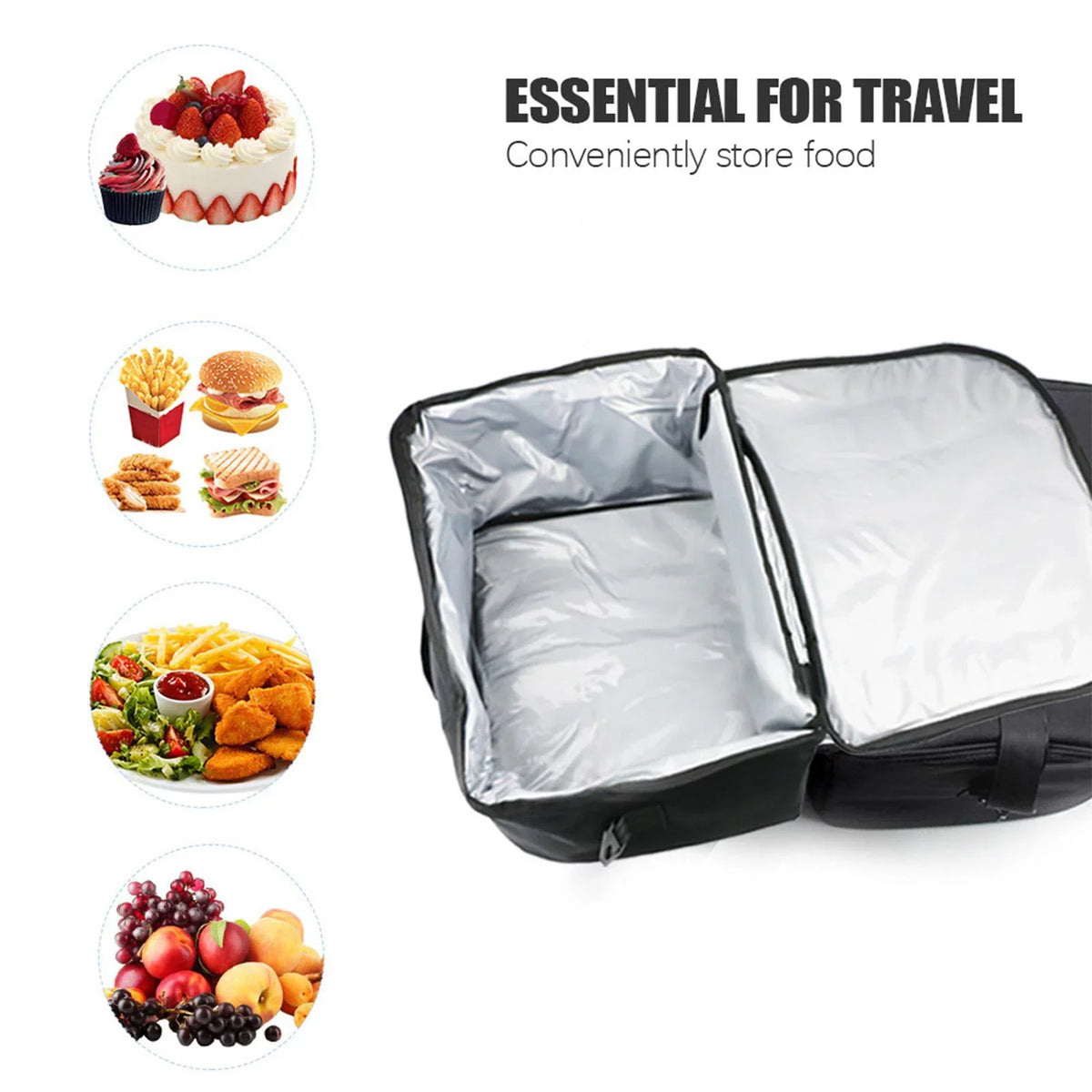 23.62inchx20.87inch Bag Storage for/ Accessories Car Trunk Box Front
