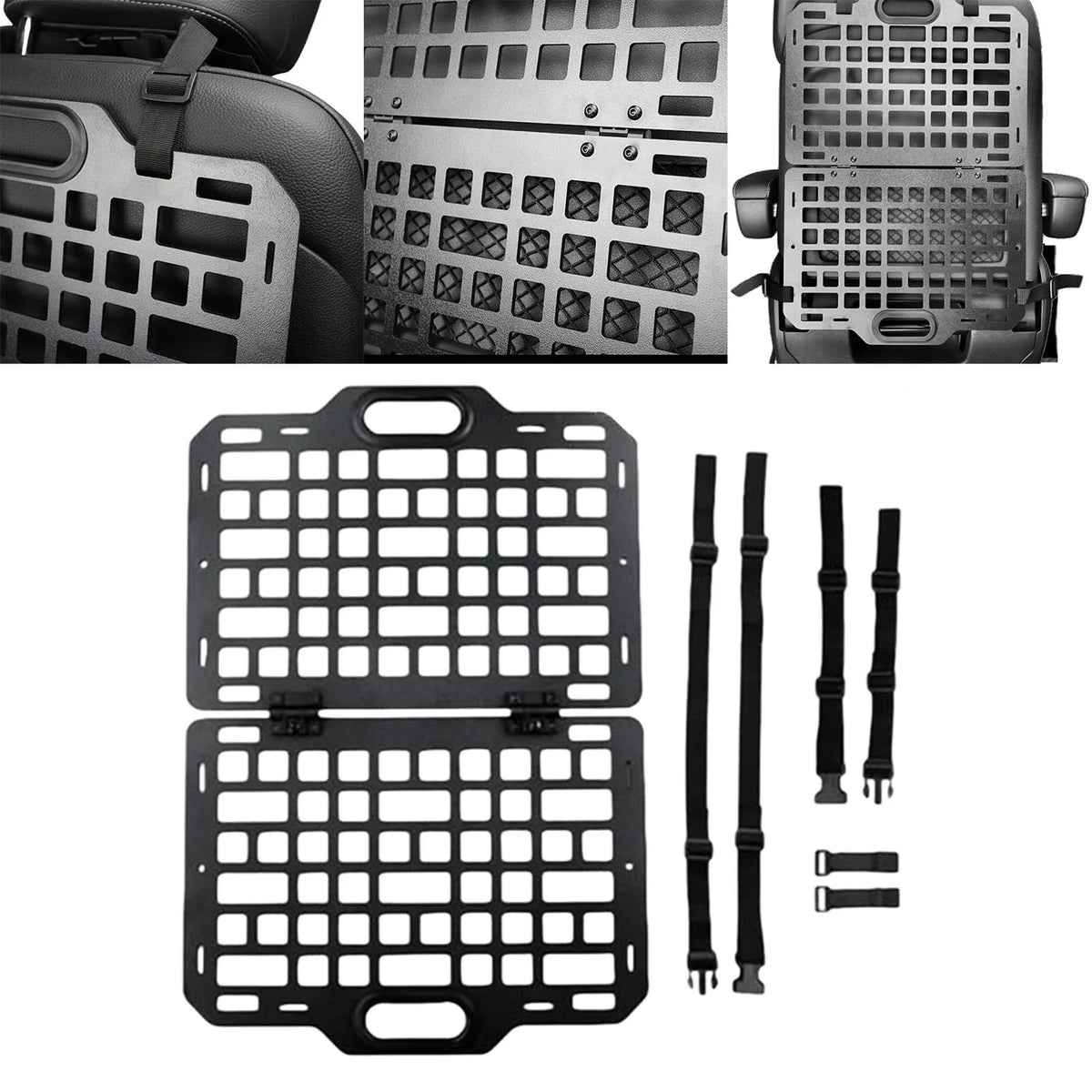 Organizer Panel Panel Molle BAOSITY Seat Auto Automotive Plate Parts Car Auto Seatback Storage for Hanging Seat Back Modular Truck