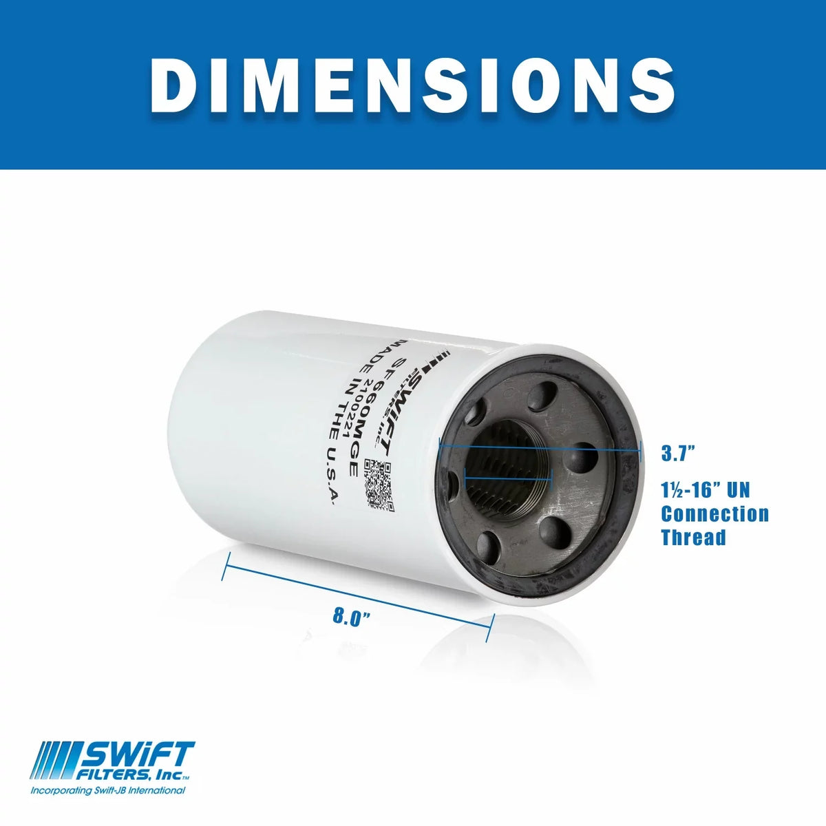 Construction Interchange 3 for Direct FLEETGUARD HF6604in-On Filter Microglass Element Micron