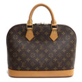 (Good) Pre-Owned Handbag VUITTON M51130 Monogram LOUIS Women's Alma BA0030 Brown