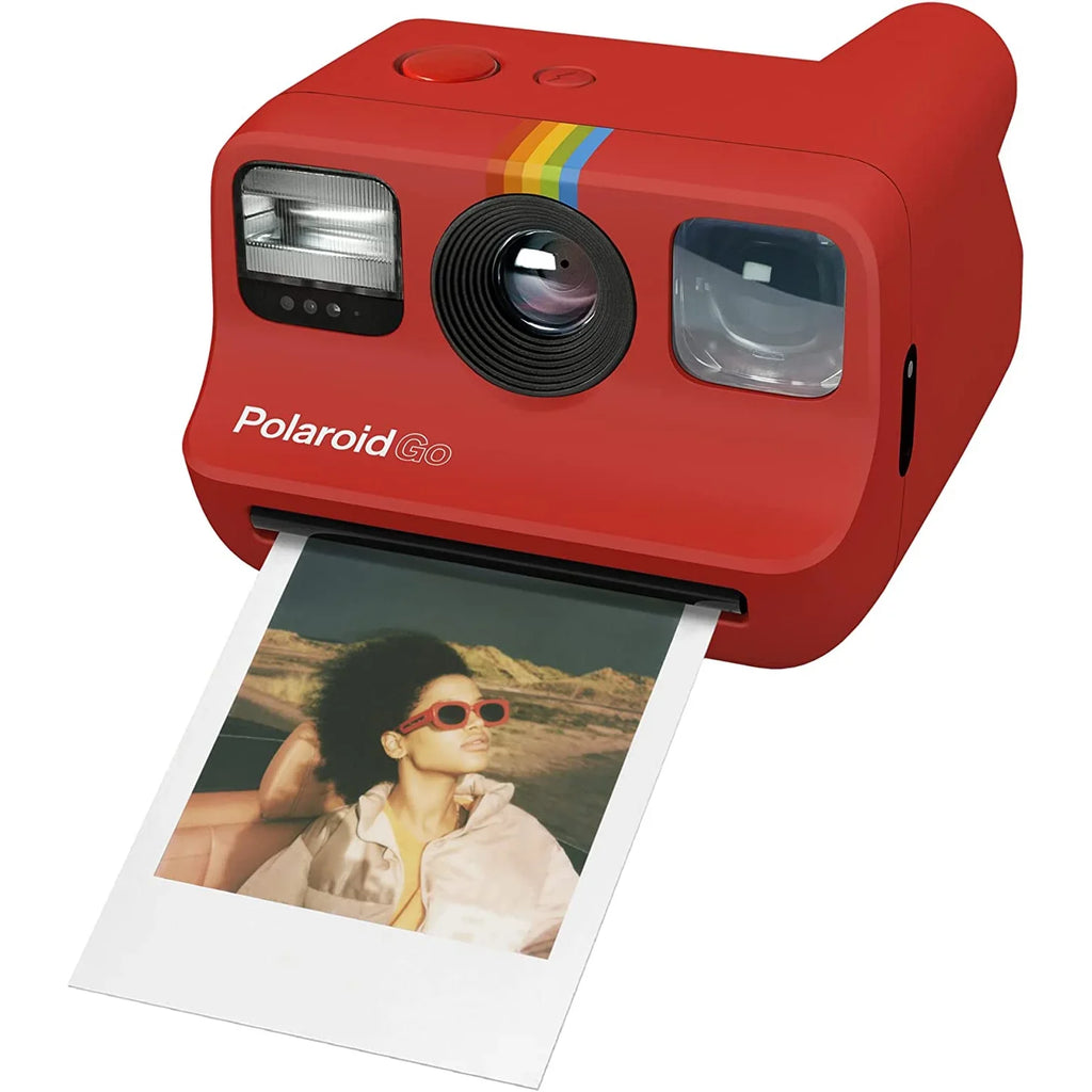 Red Camera - Instant with Only Go (9071) Box) Polaroid - - Go (Open Mini Compatible Film Polaroid