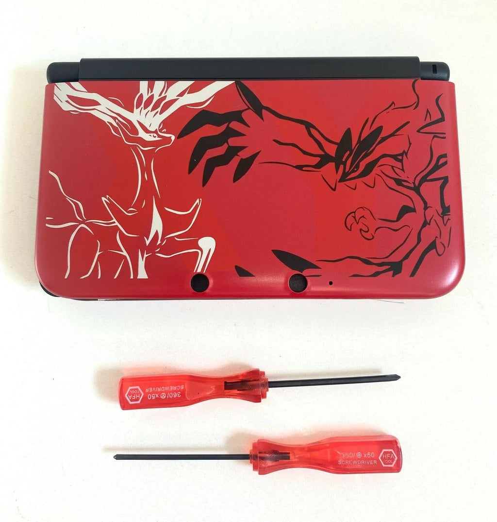 Pokemon XL Shell 2015 3DS Housing Screen Red for Nintendo Tools Replacement