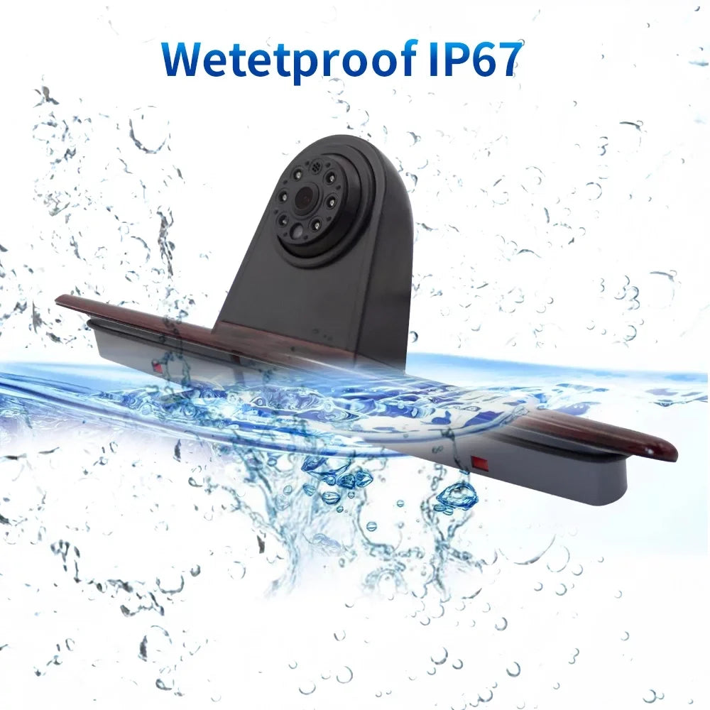 Monitor) Vans for Parking Backup Brake 7in Sprinter/ (with Anself Mercedes-Benz Crafter