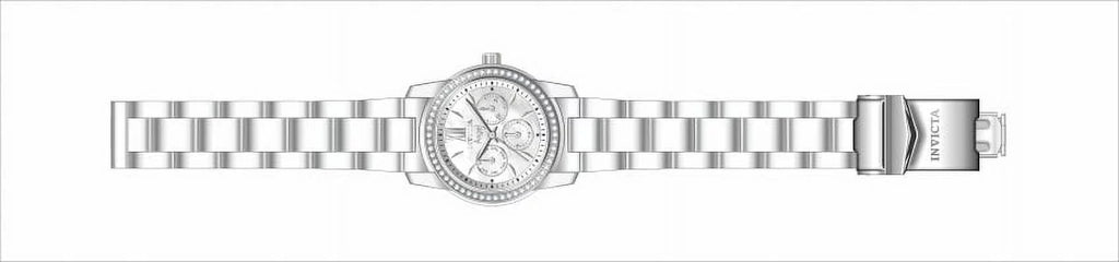Angel Pearl of Crystal Ladies Invicta Mother 28686 Watch Dial White