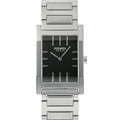 (Good) Hermes TA1.710 Black Pre-Owned Tandem Watch Ladies Dial