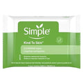 7 per Simple Wipes case Cleansing Facial 20 Wipes, --