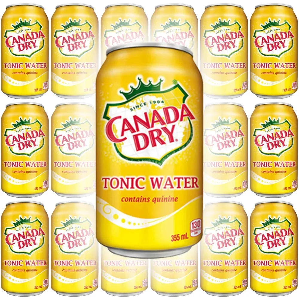 Natural Family Pack Can 18, Drinks Tonic Total 12oz 216 of All of Dry Water, (Pack Oz), Canada
