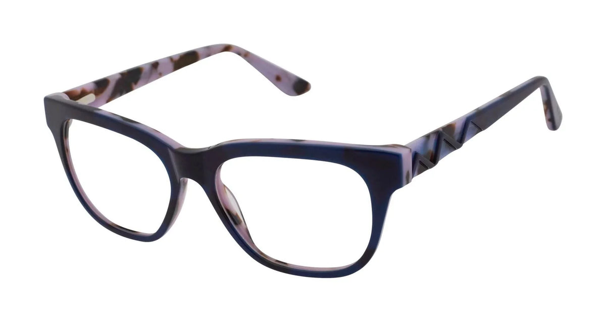 NEW GX044 GWEN Navy Purple & STEFANI KAIRI Eyeglasses by Case 52mm GX with GX