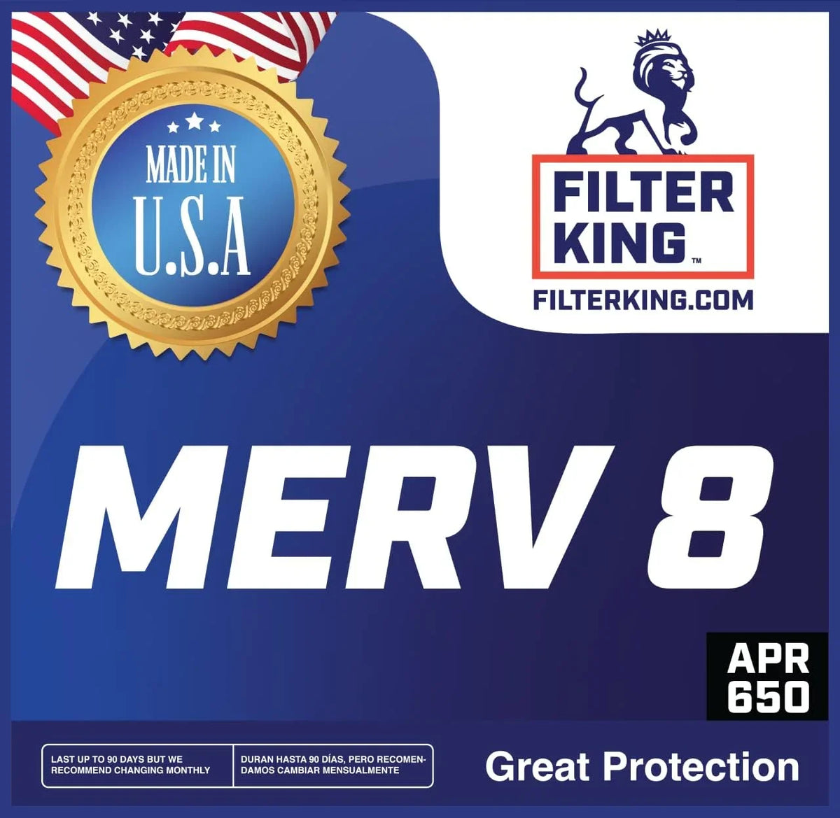 Air 31 x Furnace Filter MERV USA Filters | | King | 22.5x31x1 .75" | Filter HVAC 4-PACK Actual 8 Size: MADE 22.5 x A/C IN Pleated
