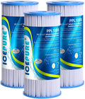 Water, DuPont Culligan of for Pleated WFHDC3001, 10" x 4.5" GE FXHSC, GXWH40L, Replacement 3 Well Sediment House Filter W50PEHD, Whole Pack Pentek R50-BB, R50-BBSA, GXWH35F, for Water