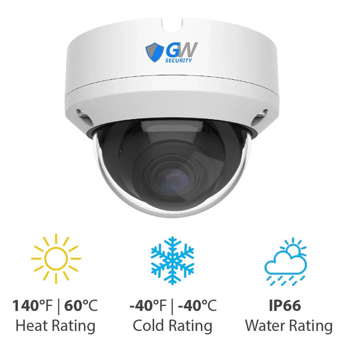 & with Security System 8 Outdoor Camera 8 AI Detection, 8MP Dome Camera, / GW 8MP Indoor Alert and Security Face/Human/Vehicle 4K HD-TVI CCTV Playback Smart AI Channel x DVR