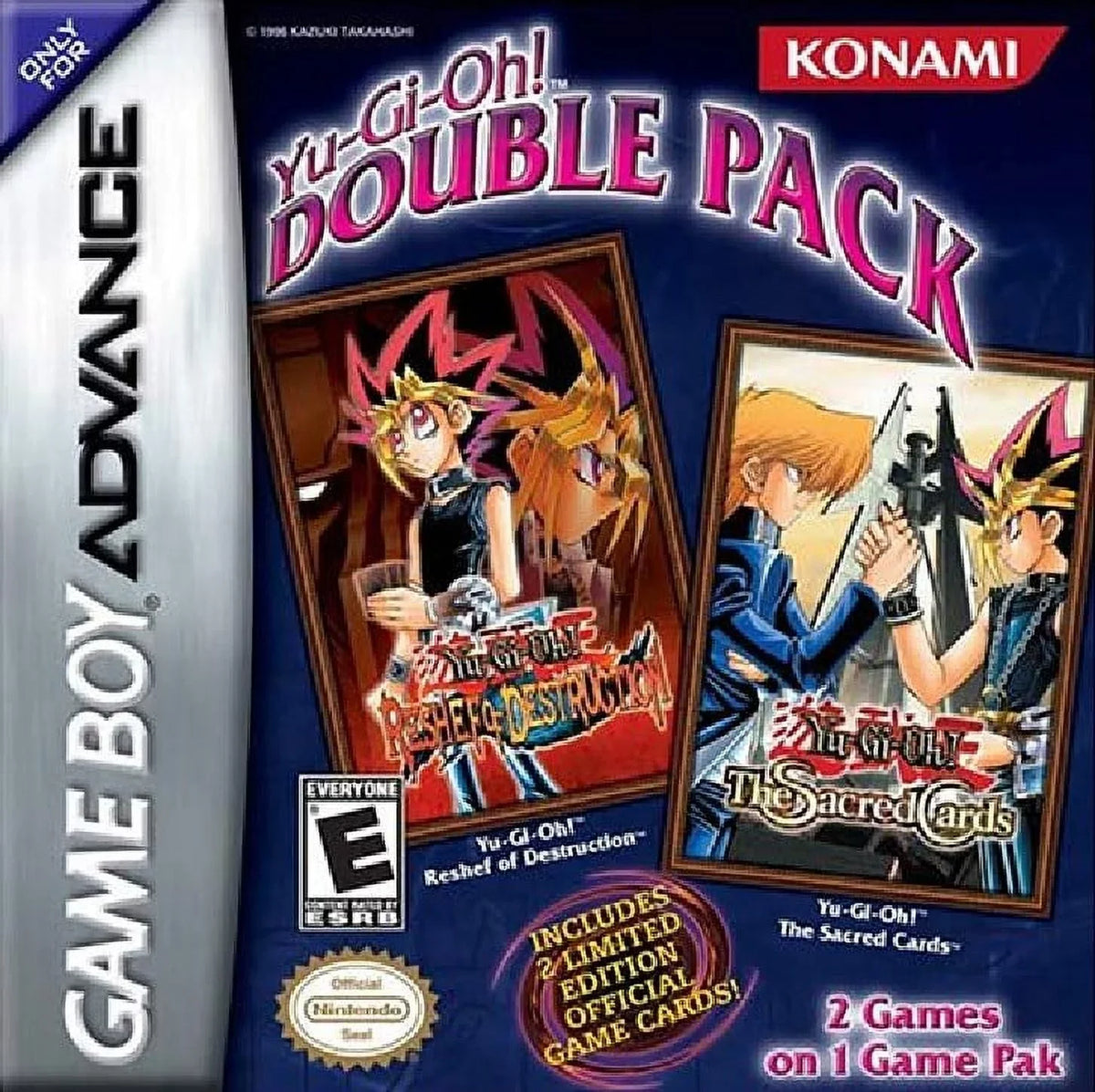 Cards (Refurbished) Pack: Fighting 2006) (Nintendo Advance, of Sacred Restored & Game Yu-Gi-Oh! Double Destruction GameBoy Reshef