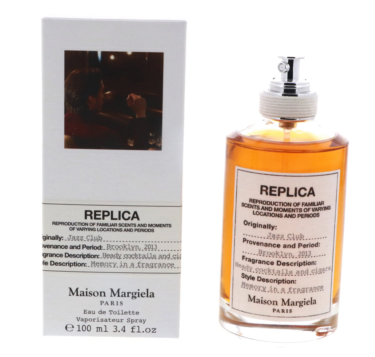 Toilette, Jazz Eau 3.4 oz Replica Maison De Club Margiela