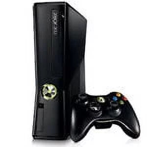 Black Restored Microsoft 250GB Console 360 System Matte (Refurbished) Xbox