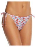 L Floral Women's Shoshanna Magenta Swimwear Bottom