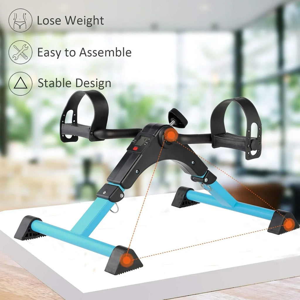 Desk Pedal Arm/Leg Desk For Under Cycle Bike Fitness Exercise Portable Mini Exerciser Home Bike Folding