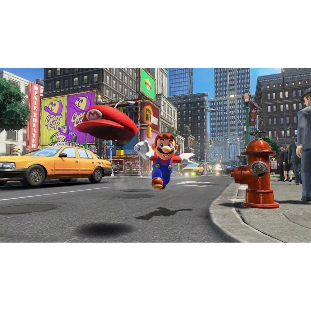 Deluxe and Switch 32GB Blue Case Odyssey Odyssey Game Travel and Bundle: Improved Battery Life Odyssey Nintendo Joy-Con Disc Red Console,Super Mario