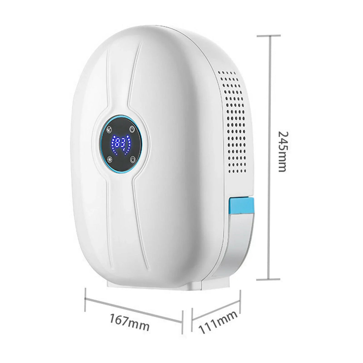 Digital 500ml Bedroom Machine Remote 22W Home Air Dryer Mini Dehumidifier