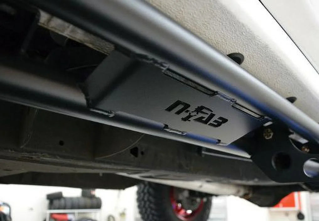 All Compatible | Cab Rails Rkr SRW Beds, N-Fab Black | by with RealTruck T074Rkrqc | Textured Tundra 2007-2021 Gas Toyota Double