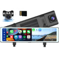 1080P Rear View Cameras,FM Front Control Mirror Recording with Assistance, Dual Auto,11.26" Cam Apple WDR,Loop Wireless Carplay&Android Transmitter,Night Voice Rear Mirror View Dash Vision,Parking and