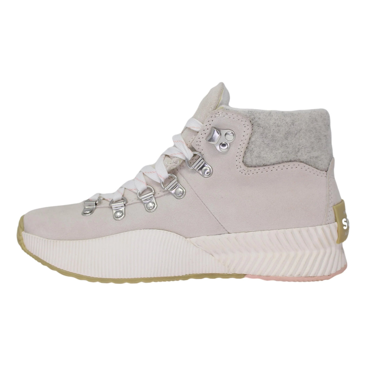 Medium NL4435-191 Size Sorel III Conquest White/Grey 6 n Women's Out About