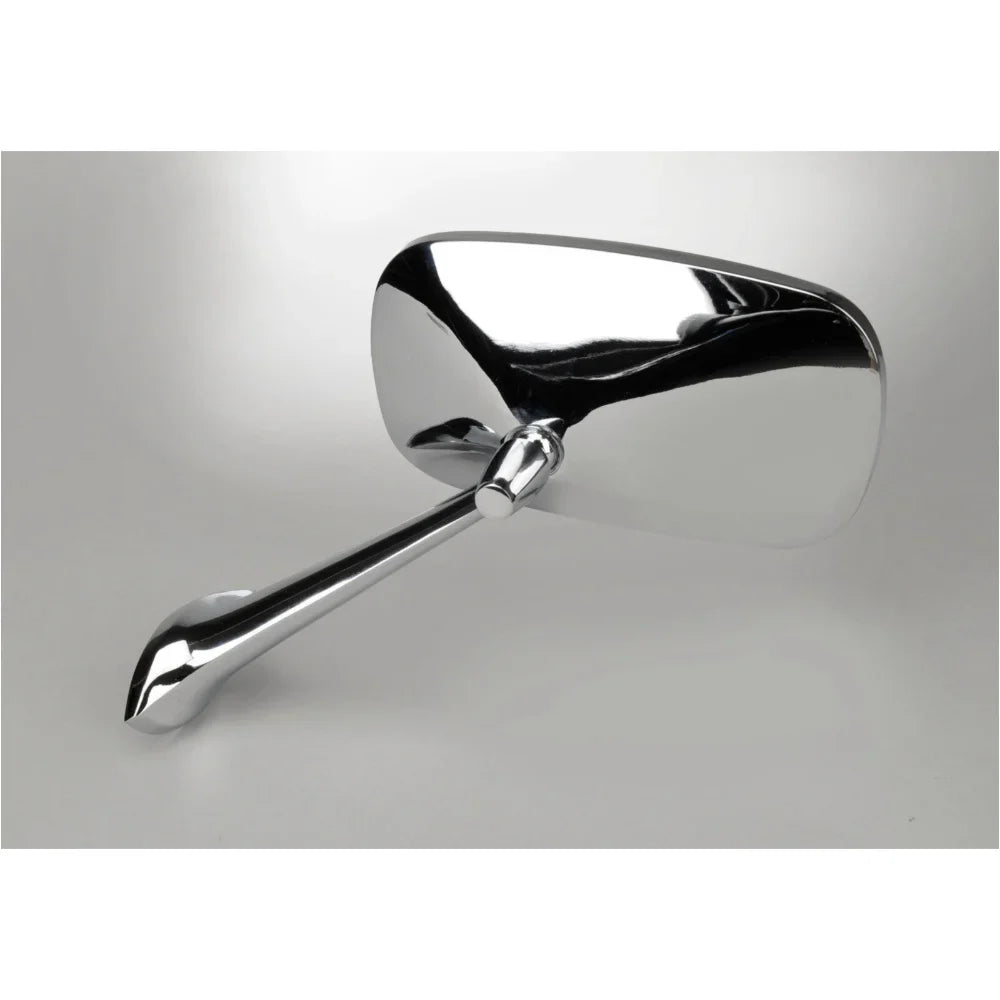 Teledu Chevy Exterior 1968-79 Hand Left Mirror Corvette Rearview Large CHROME Head For