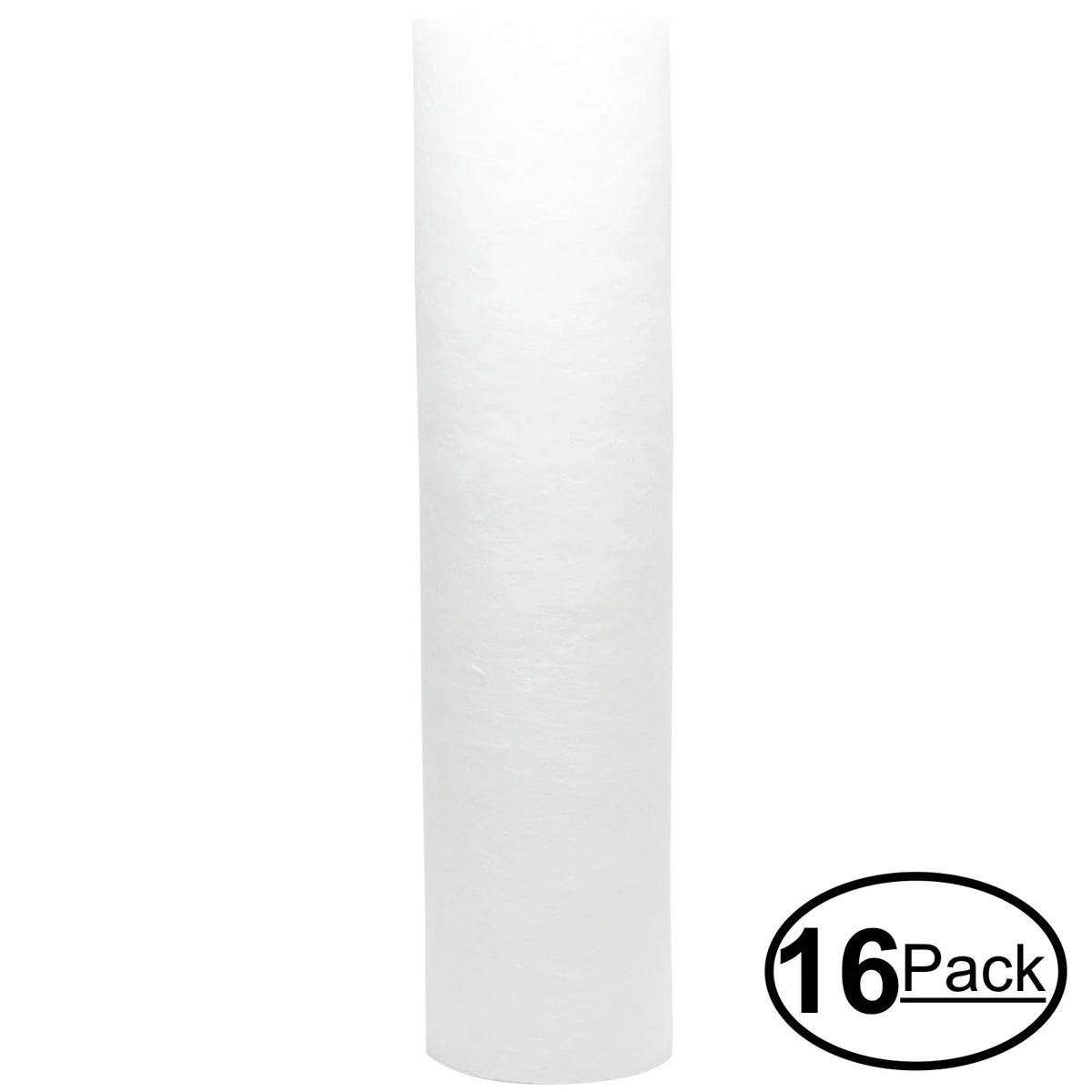 '- Brand Pure Universal Replacement Cartridge 5-Micron Filter 102065 16-Pack Two Polypropylene 10-inch for filter MaxWater for water purifier Sediment counter Denali - MaxWater top stage