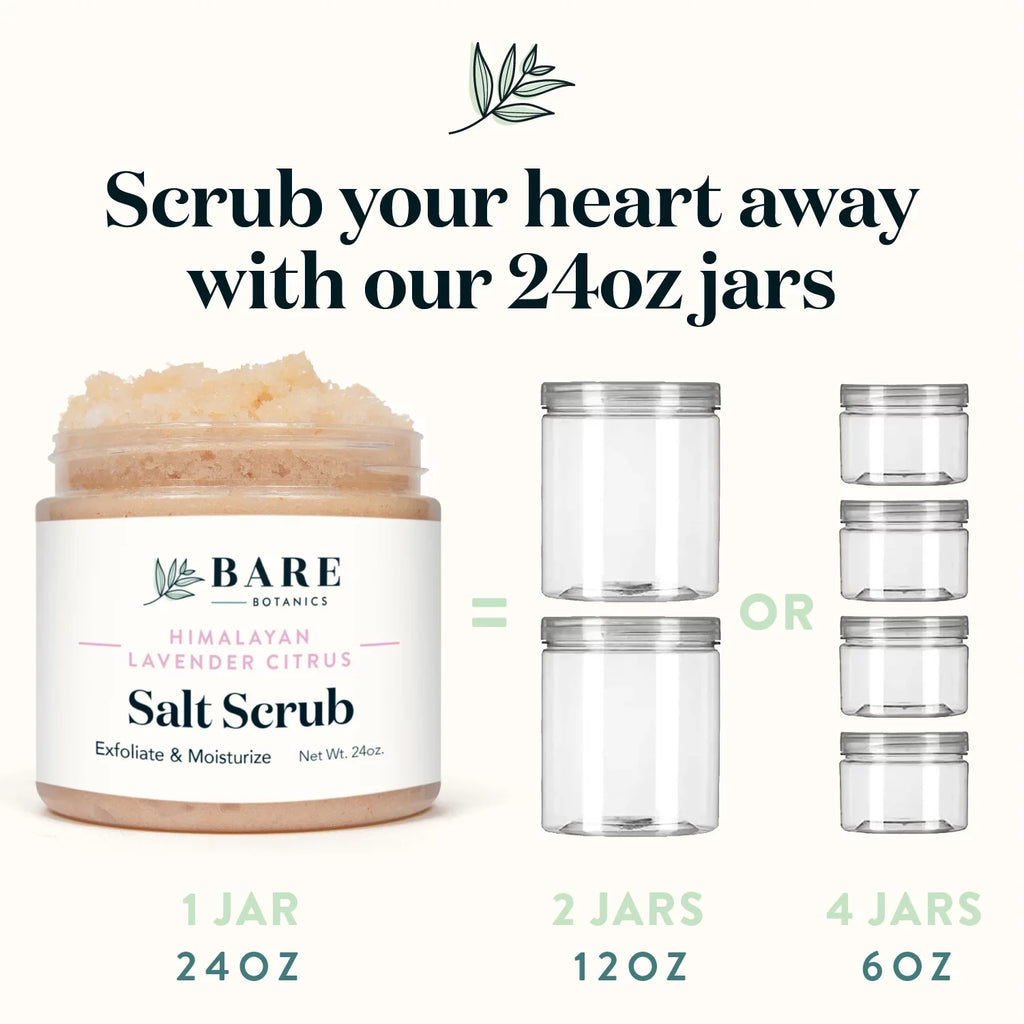 Scrub Scrub Bare 24 Lavender Salt Himalayan Body Botanics oz Citrus