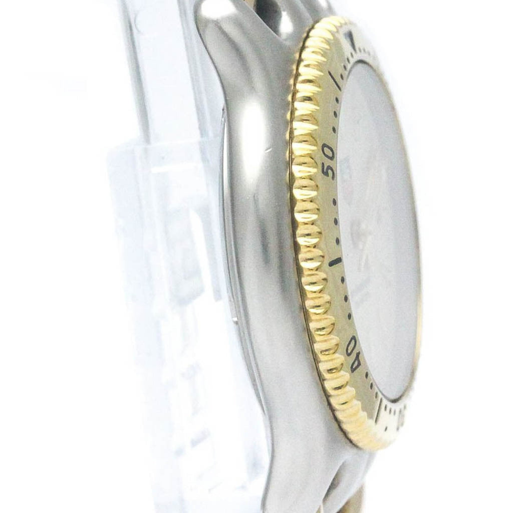 Gold Mid Watch BF568511 Steel Size 200M HEUER Plated Polished TAG (Good) Pre-Owned Sel S95.713