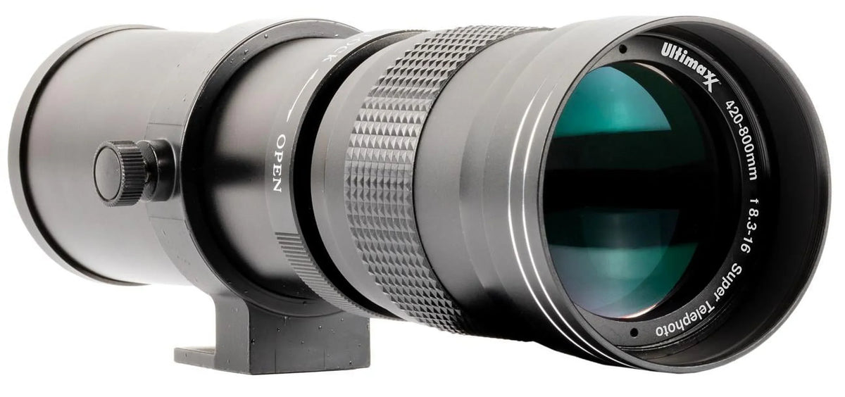 D800, D5, HD for Kit D610, Nikon D600, F-Mount D5600, T-Mount Telephoto Manual D7500, D4, D750, D780, and D5500, D850, D Super Zoom D810, D7200, 420-800mm D5300, D3500 f/8.3-16 D3400 Ultimaxx Lens D6,