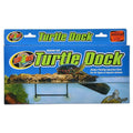 '- Turtle Tanks Floating Gallon Wide) 15 Med x Zoo Dock Long 7" Medium (15.5"