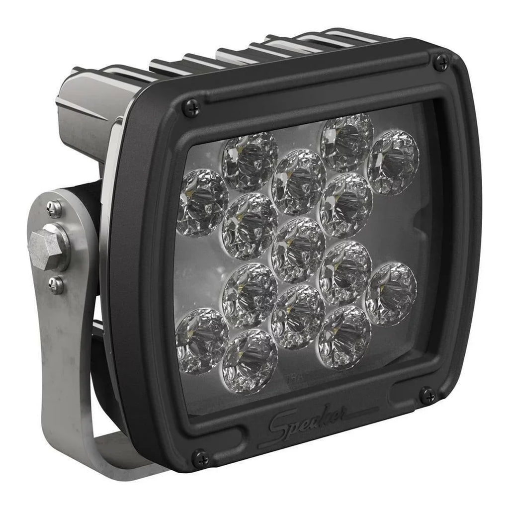 24V 6 1300581 Beam JW Light, Square Black Speaker LED in. 526F Flood