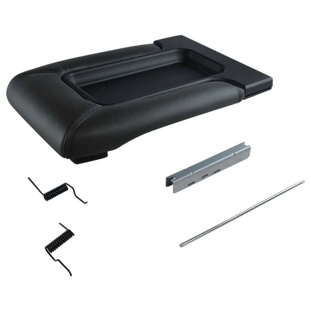 For Repair Teledu Black Chevrolet Truck GMC SUV Cadillac Console Lid Kit Center