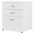Wood in - Storage Engineered with Garage Row Drawers Cabinet White Pemberly
