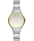 Classic Titanium Watch Danish IV65Q911 Quartz Tone Design Women's Two Dial
