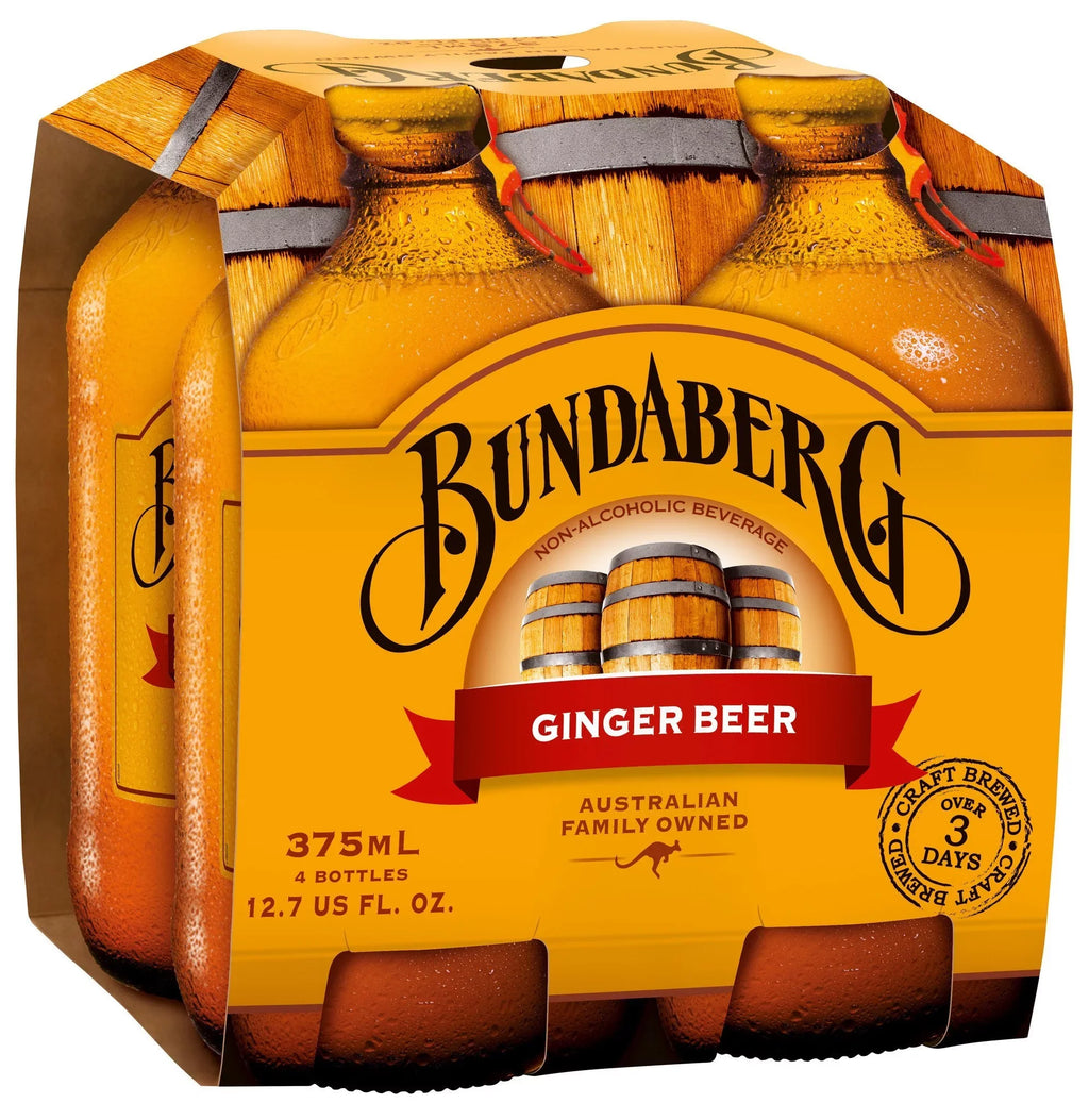 Beer, Ml of Bundaberg 6) 375 Ginger (Pack
