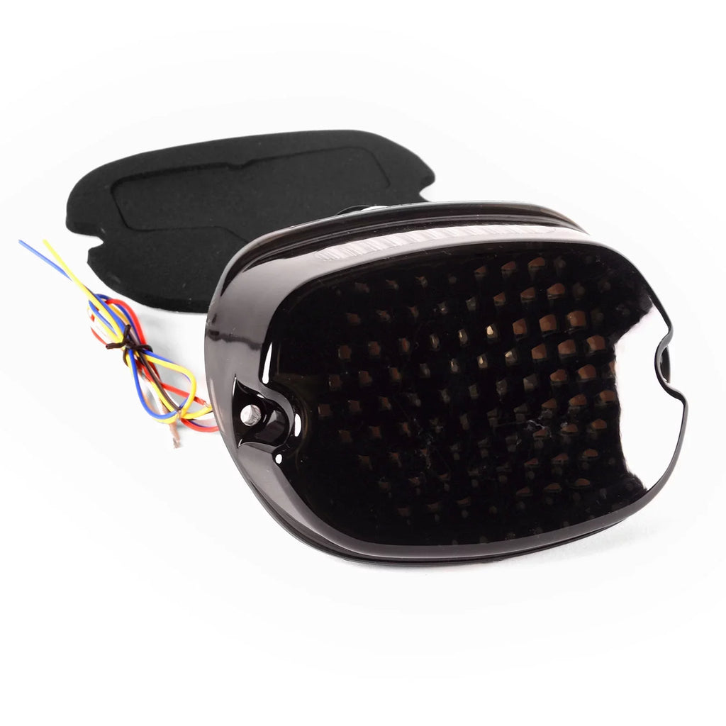 Running Fits Round Profile Brake Light Tail Turn - Headlights Smoke Ultra LED Light Glide FLHTCUSE Light Low Signals Krator Davidson with Compatible Harley 2006-2013 CVO Most Classic 6-1/4" Electra