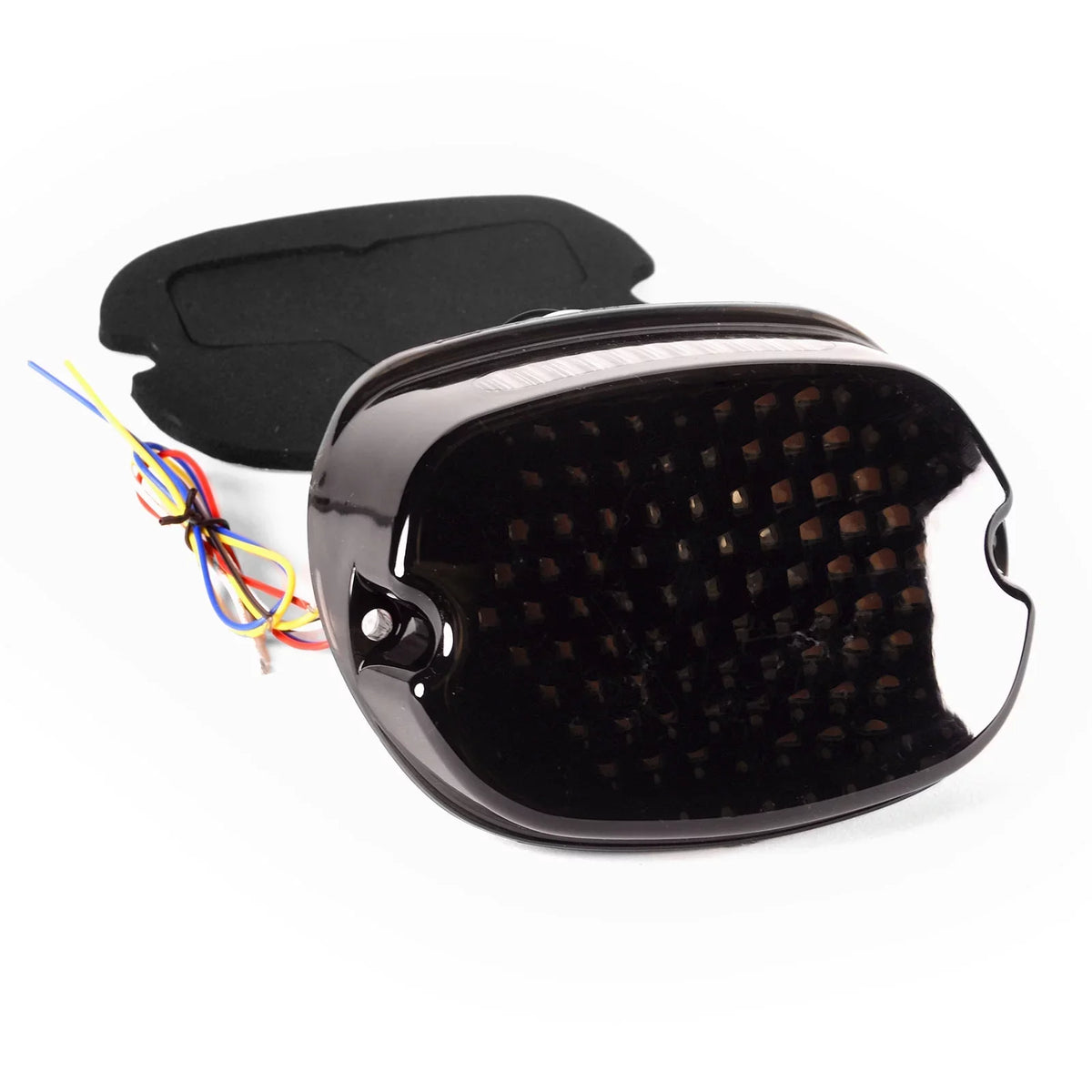 Running Fits Round Profile Brake Light Tail Turn - Headlights Smoke Ultra LED Light Glide FLHTCUSE Light Low Signals Krator Davidson with Compatible Harley 2006-2013 CVO Most Classic 6-1/4" Electra