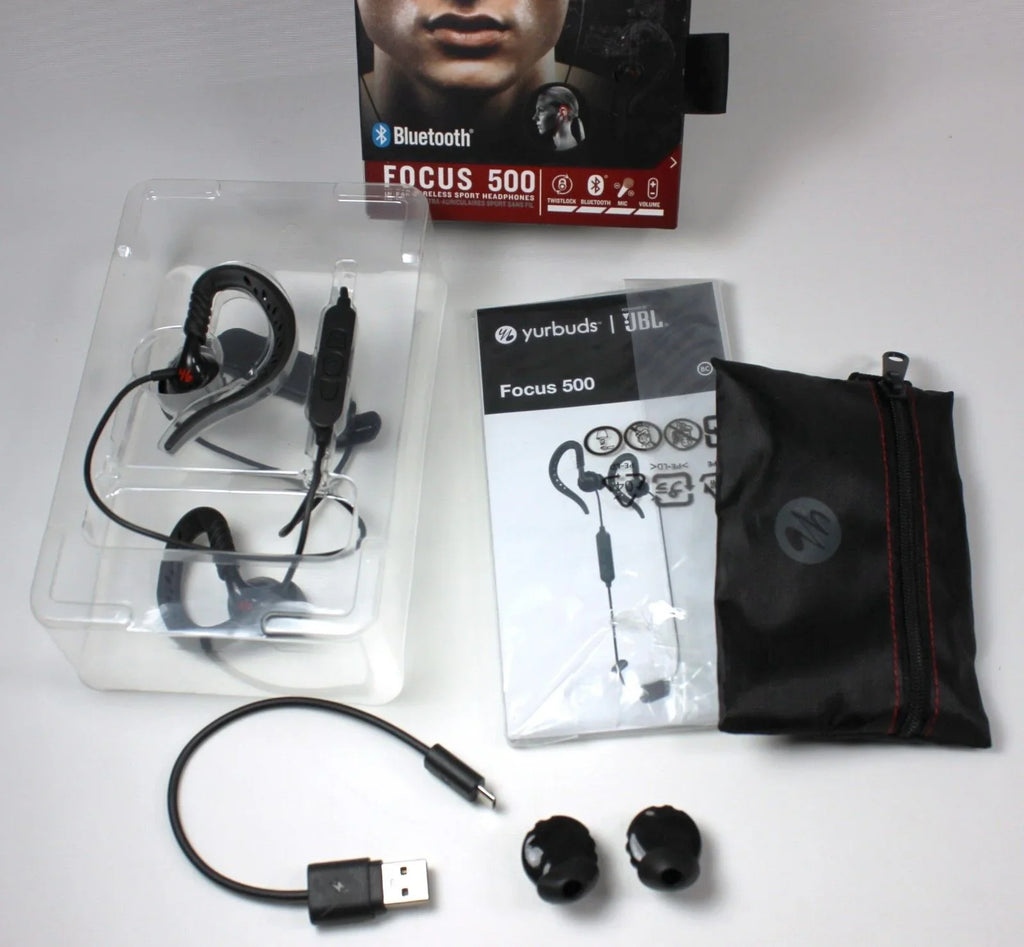 JBL Wireless Sport Focus JBLFOCU500BLK Headphones In-Ear 500