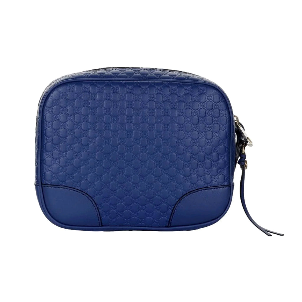 Bree Bag Gucci Microguccissima Crossbody Leather Caspian Blue