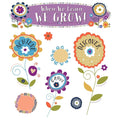 Carson-Dellosa K-5 Mini Grades Learn, We Bulletin We Multicolor, When Grow! Board You-Nique Set,
