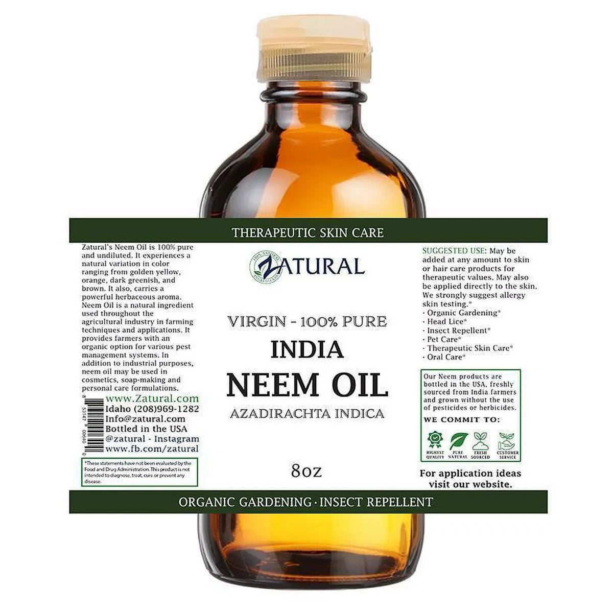 Oil Organic Oil 100% Neem | Neem Pure