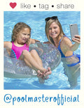 Glitter Silver Tube Swimming Float Pool 36-Inch Poolmaster