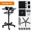 Beauty Station Adjustable On Salon Hair 2 Movable Trolley,Hair Salon Station Salon With Spa Stand Clinic Bestauty Wheels Hair Cart Adjustable Station Salons Cart Salon With Hair Cart On Salon Stylist