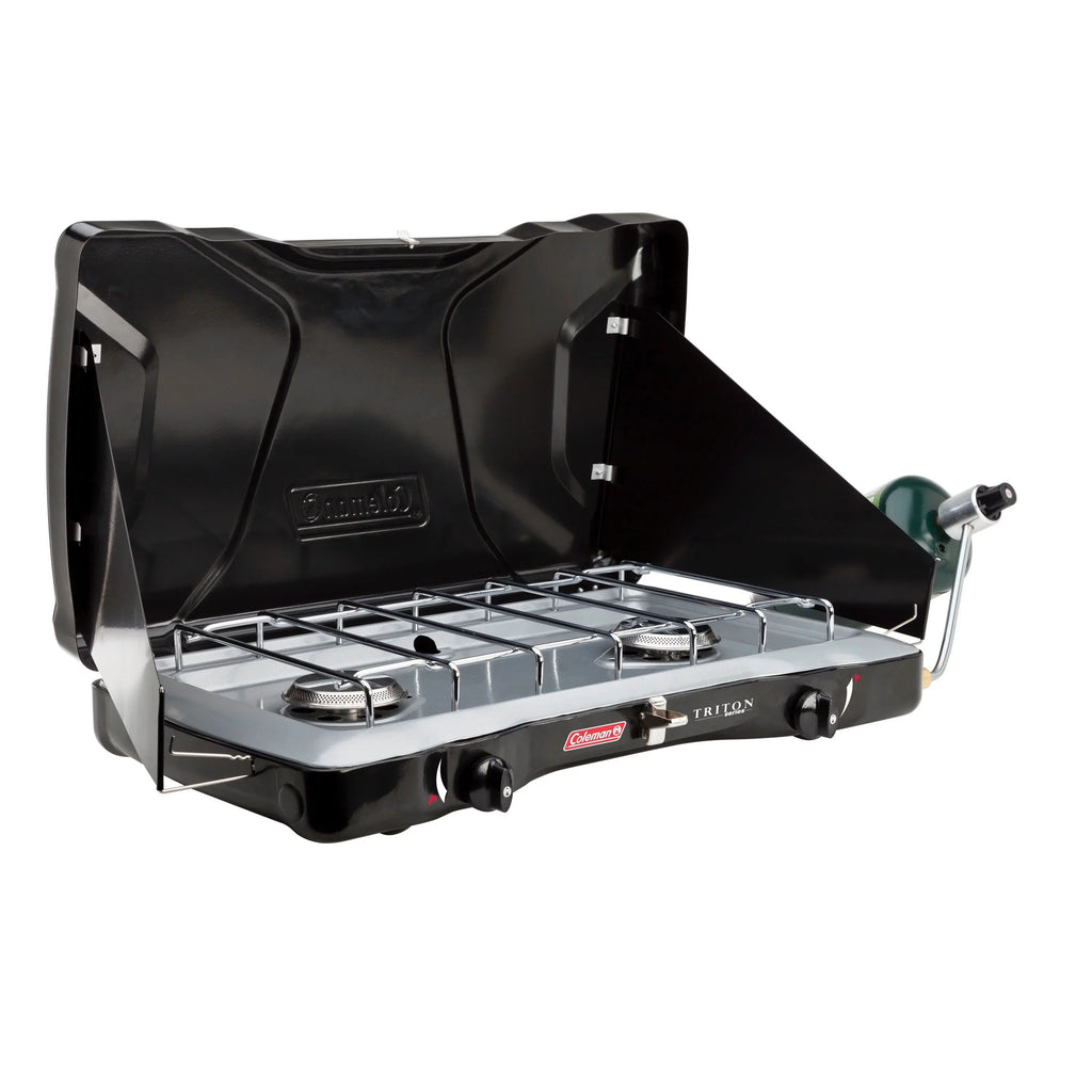 Triton™ Coleman® 2-Burner Propane Camping Gas Stove,